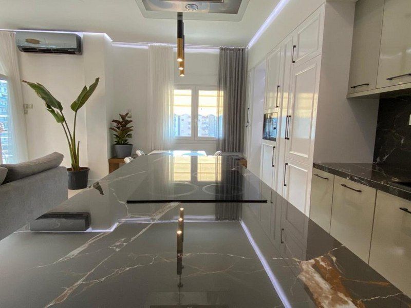 Cocina de Piso de alquiler en Las Palmas de Gran Canaria con Aire acondicionado, Amueblado y Se aceptan mascotas