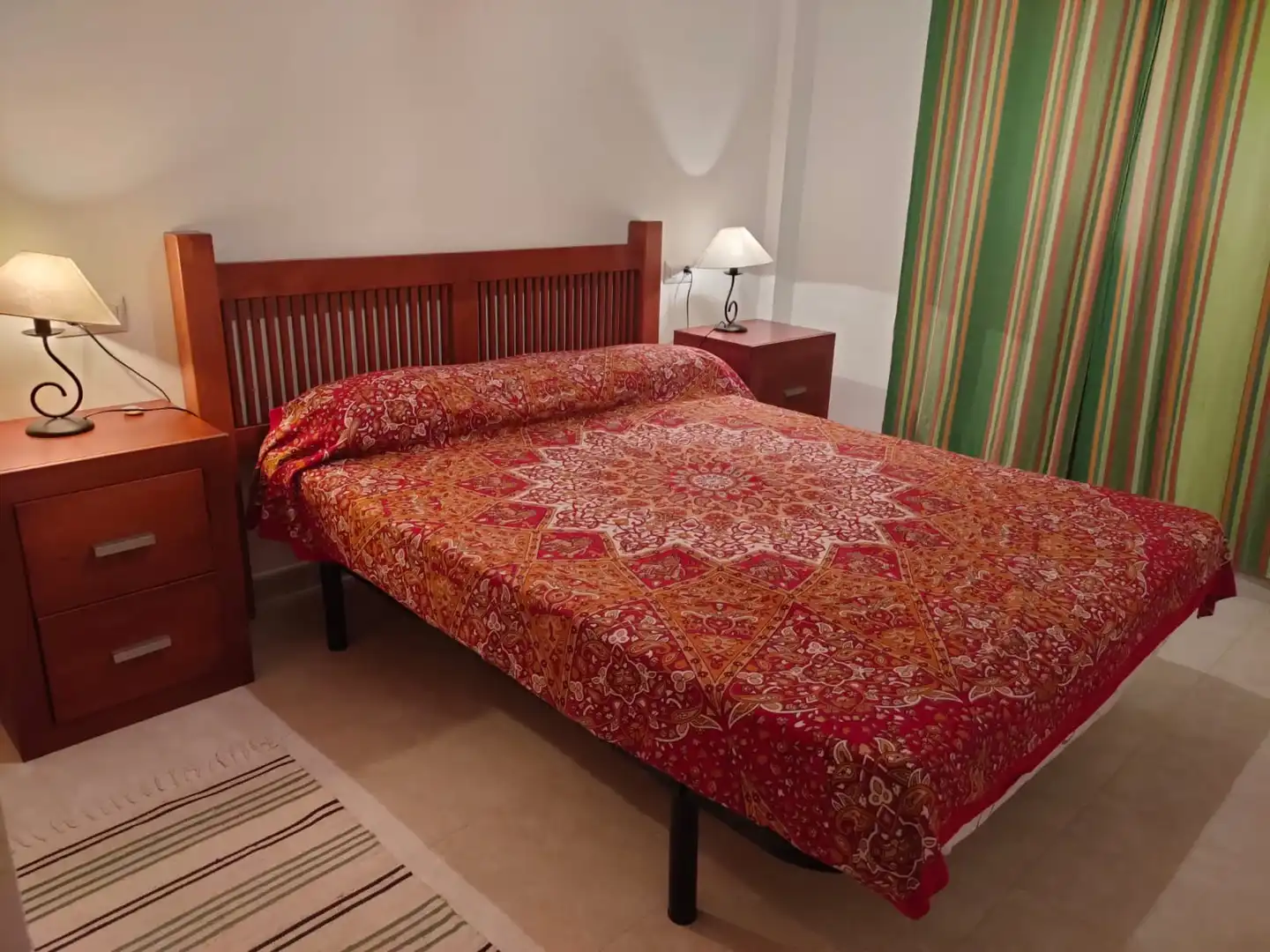 Schlafzimmer von Wohnung zur Miete in Cartagena mit Möbliert, Ofen und Waschmaschine