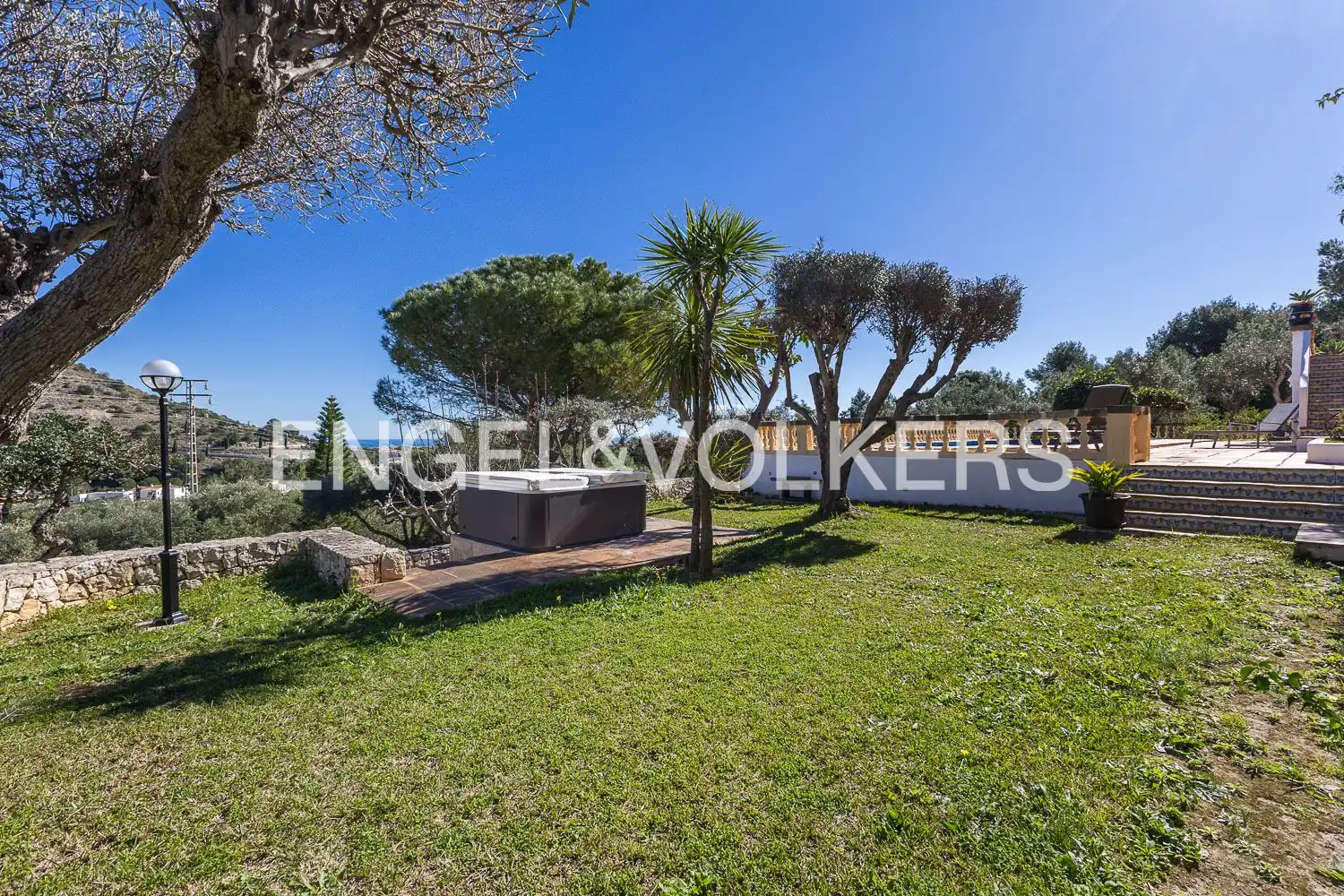 Garden of Houses for sale in Jávea / Xàbia  with Air Conditioner, Heating and Private garden