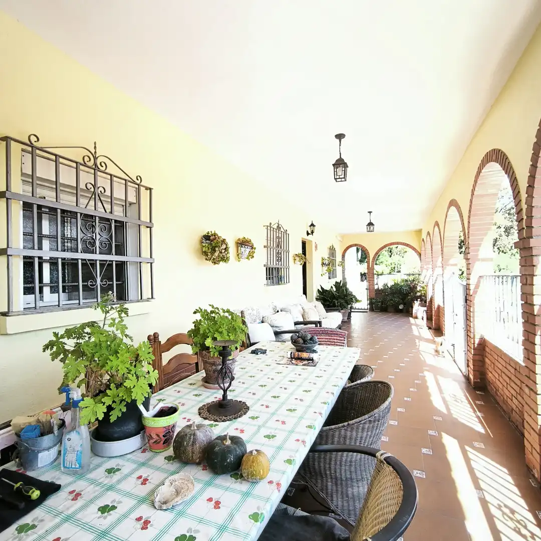 Terrassa de Casa o xalet en venda en Jimena de la Frontera amb Piscina