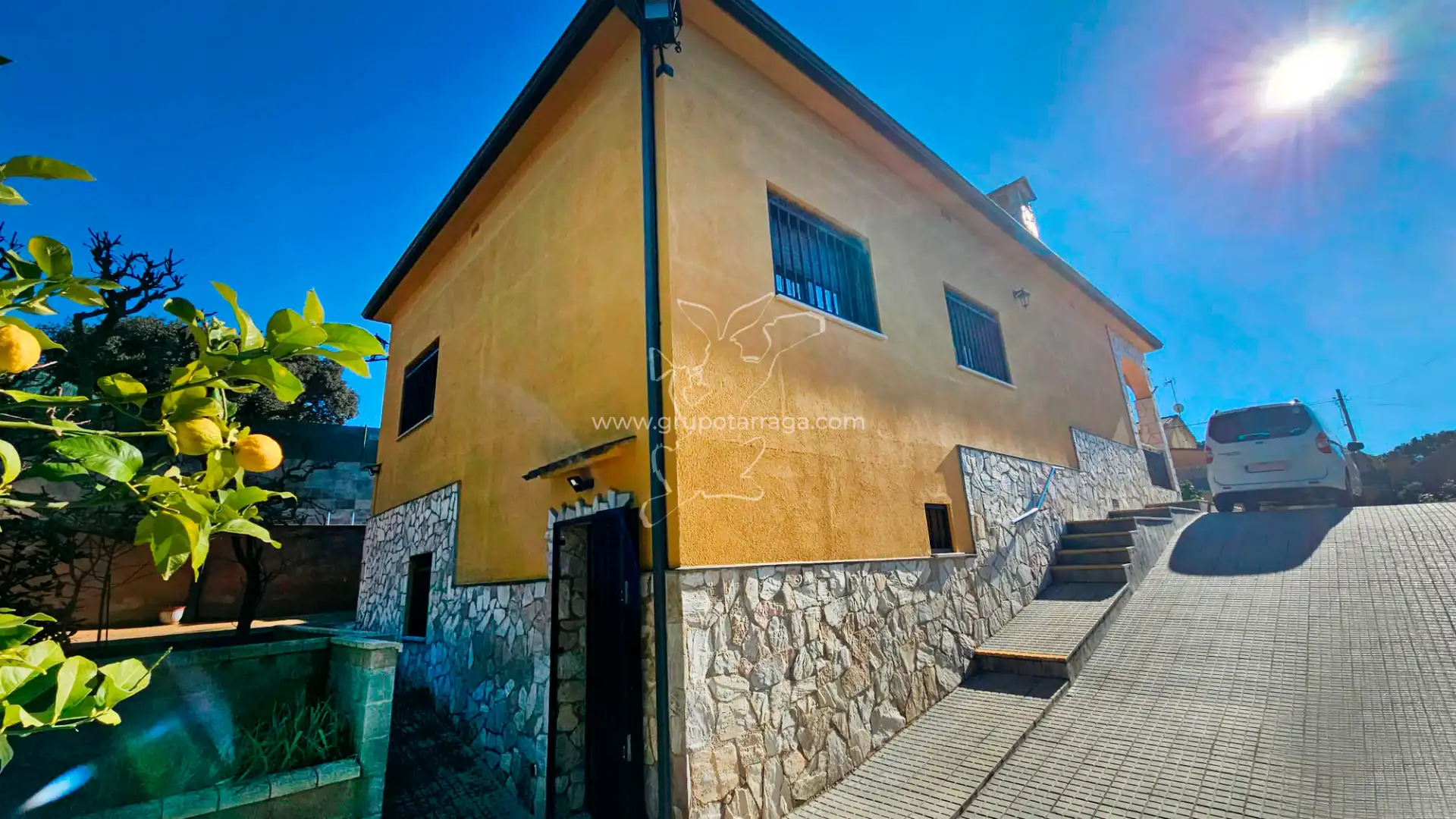 Vista exterior de Casa o chalet en venta en Lloret de Mar con Aire acondicionado, Jardín privado y Piscina