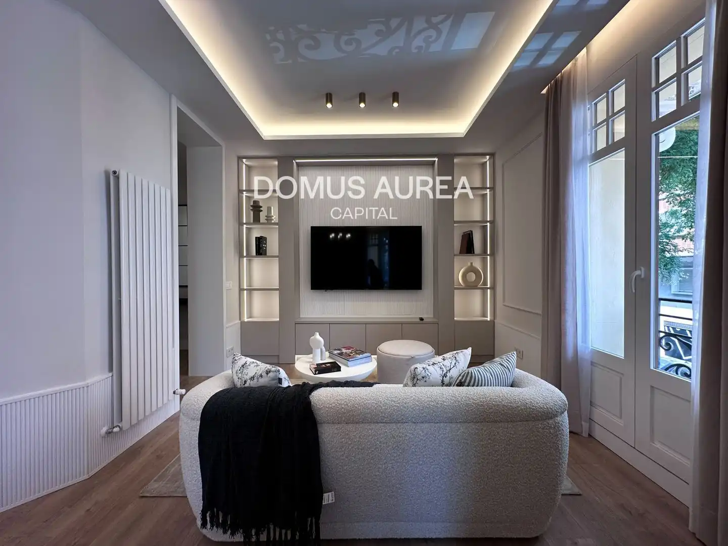 Sala de estar de Piso en venta en Madrid con Aire acondicionado, Calefacción y Amueblado