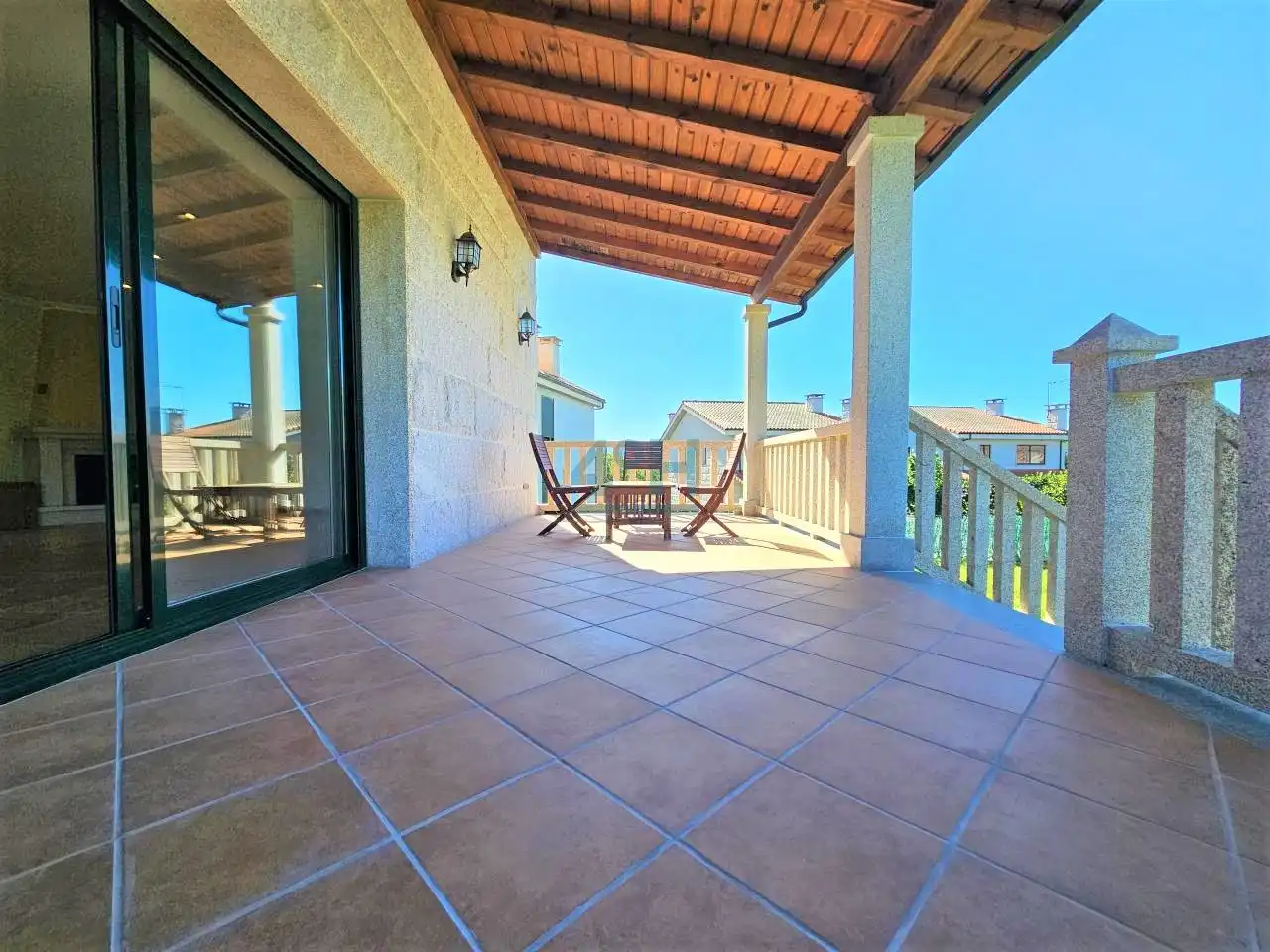 Terraza de Casa o chalet en venta en O Pereiro de Aguiar  con Calefacción, Jardín privado y Terraza