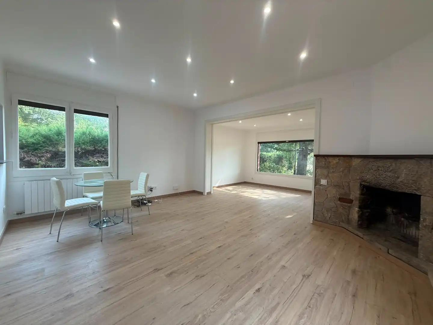 Living room of Houses for rent in Begues  with Heating, Private garden and Parquet flooring