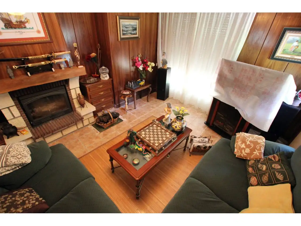 Sala de estar de Casa o chalet en venta en Cabanillas del Campo con Calefacción, Jardín privado y Terraza
