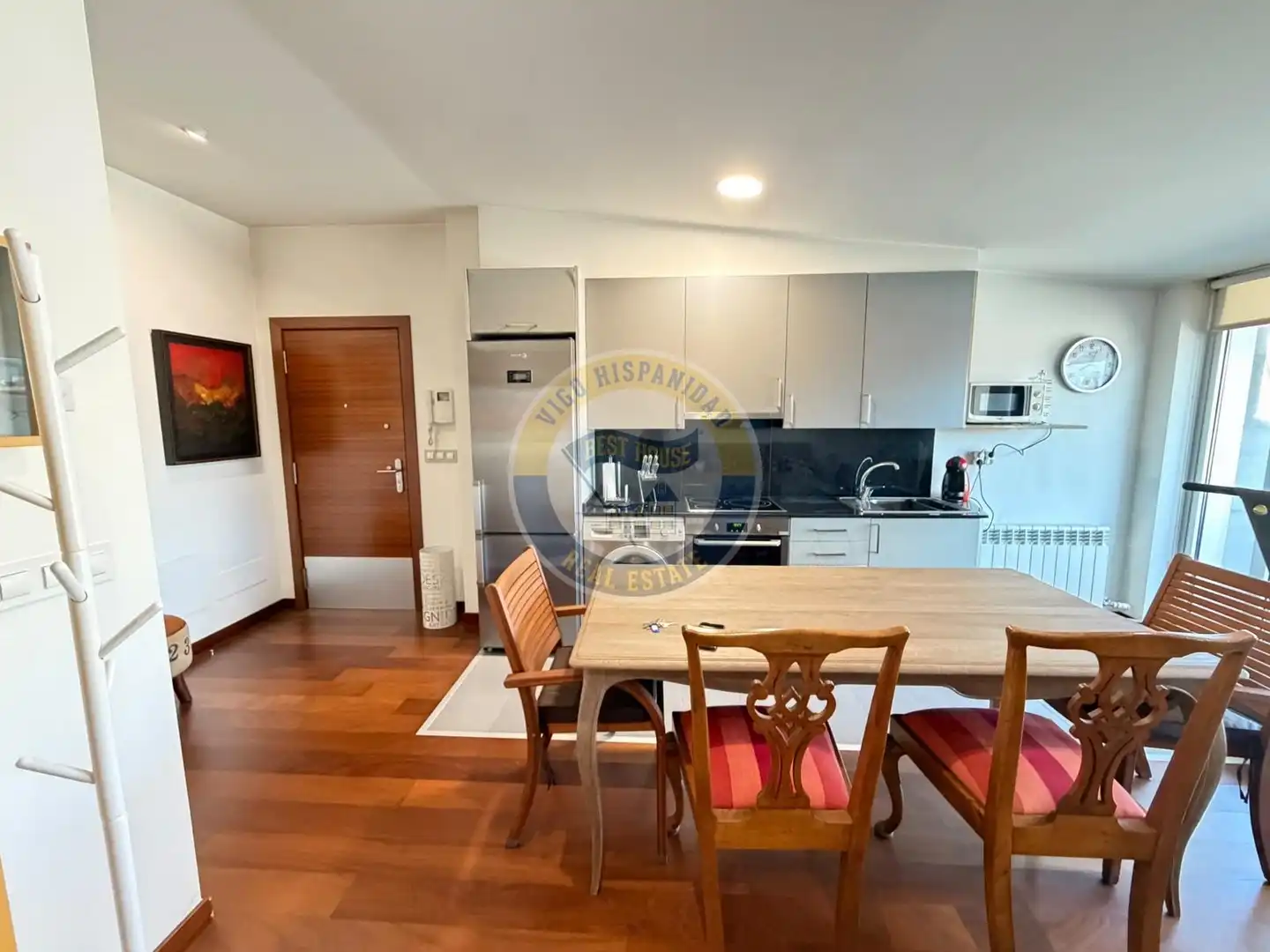Kitchen of Study for sale in Vigo   with Heating, Parquet flooring and Terrace