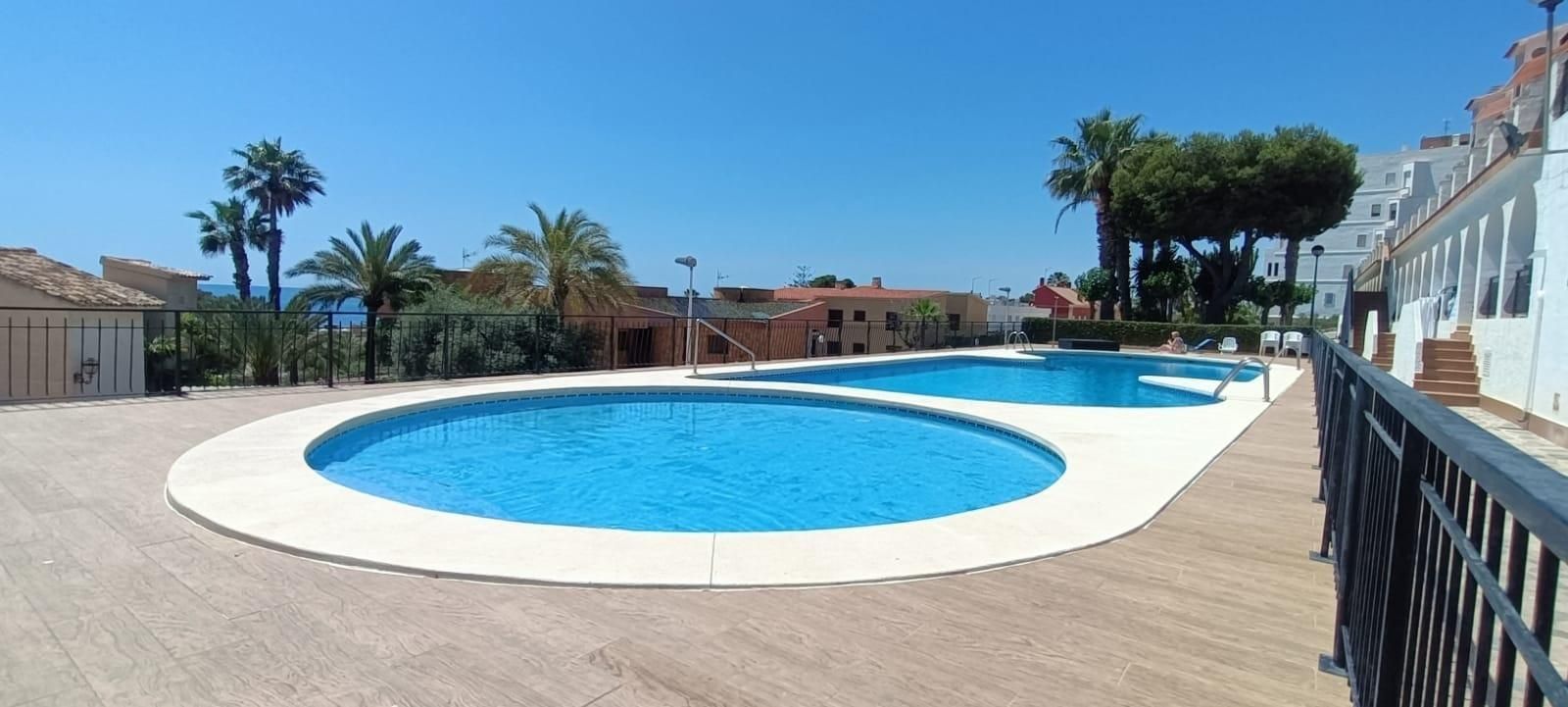 Piscina de Casa o xalet de lloguer en Santa Pola amb Aire condicionat i Piscina comunitària