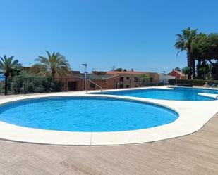 Swimming pool of House or chalet to rent in Santa Pola  with Air Conditioner and Community pool