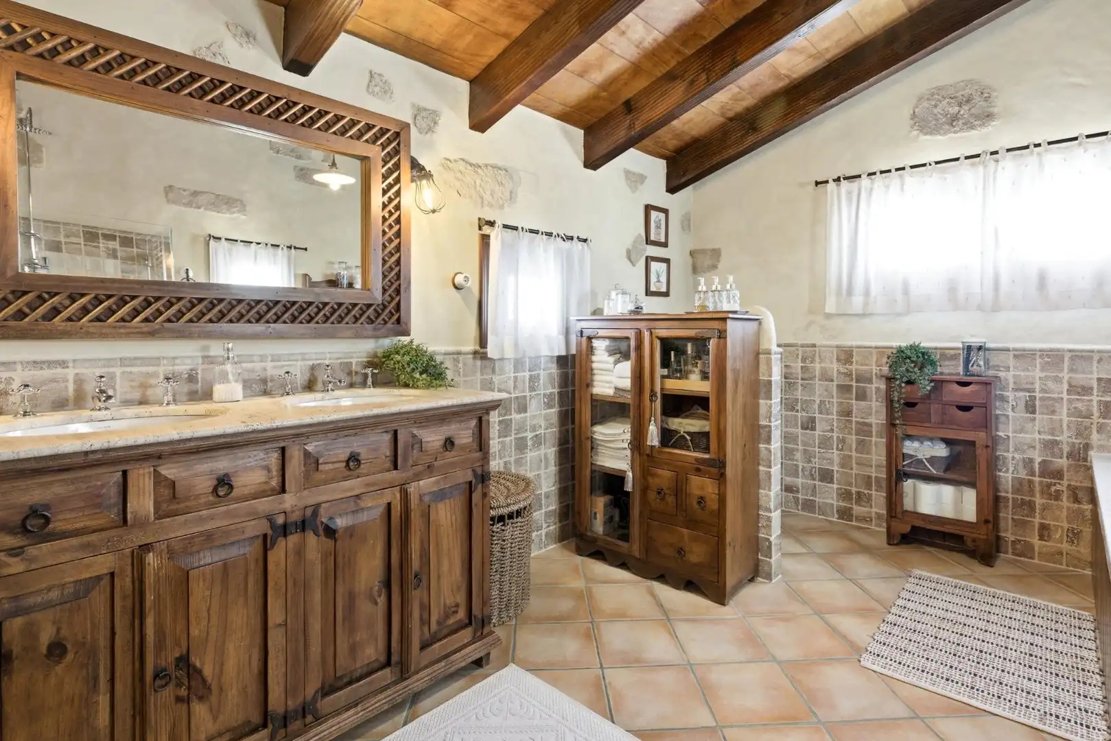 Baño de Casa o chalet en venta en Jávea / Xàbia con Calefacción, Jardín privado y Terraza