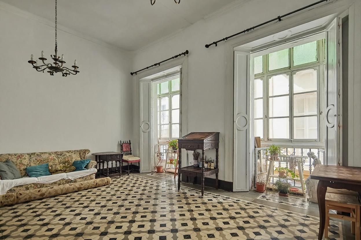 Sala d'estar de Pis en venda en  Cádiz Capital amb Terrassa i Balcó