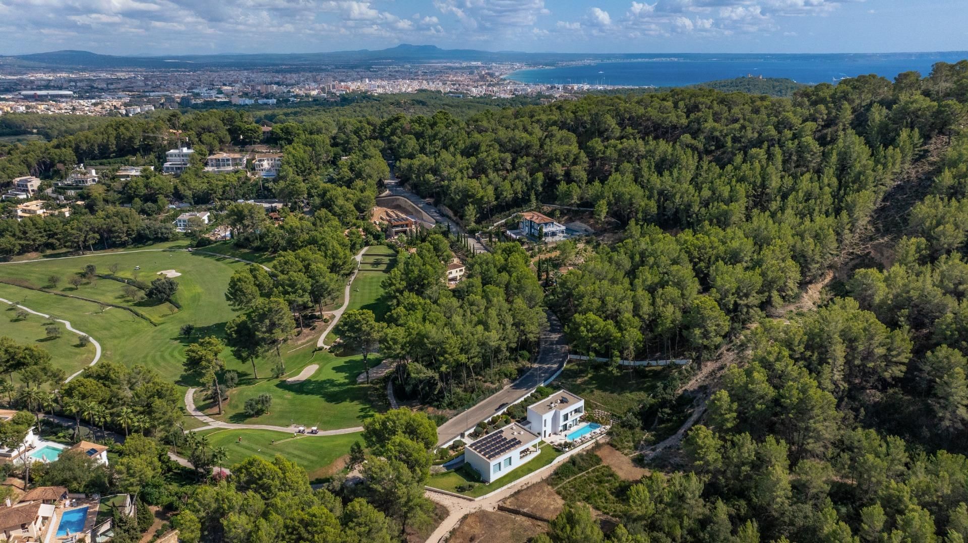 Exterior view of House or chalet for sale in  Palma de Mallorca  with Air Conditioner, Heating and Private garden