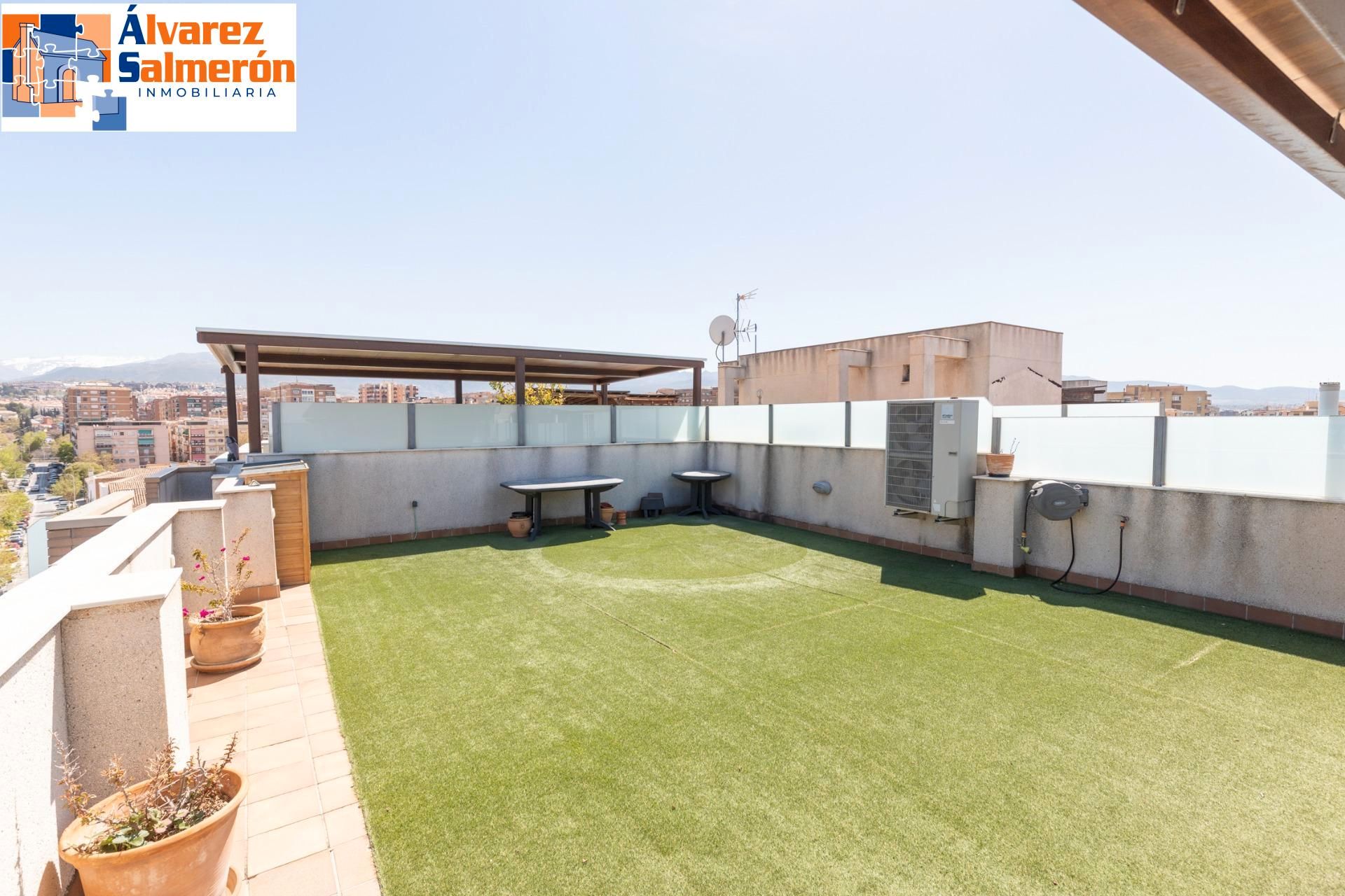 Terrace of Flat to rent in  Granada Capital  with Air Conditioner, Heating and Terrace