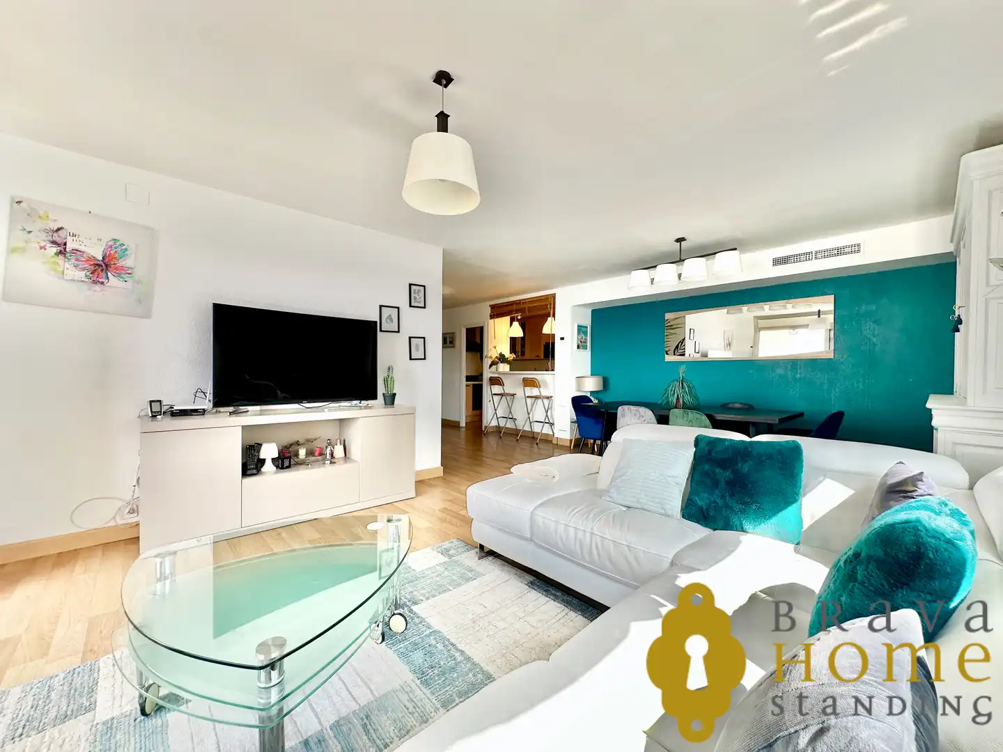 Sala de estar de Ático en venta en Roses con Aire acondicionado, Terraza y Trastero