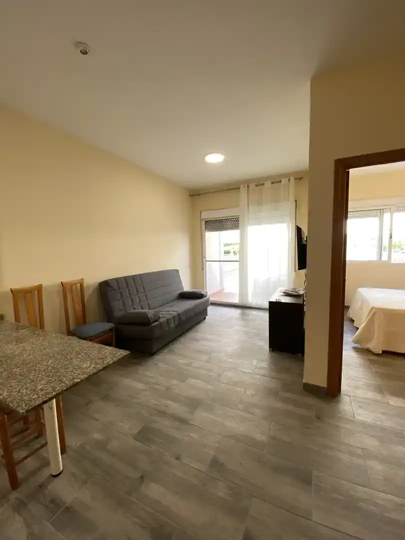 Wohnzimmer von Erdgeschoss zur Miete in Canet d'En Berenguer mit Klimaanlage und Balkon