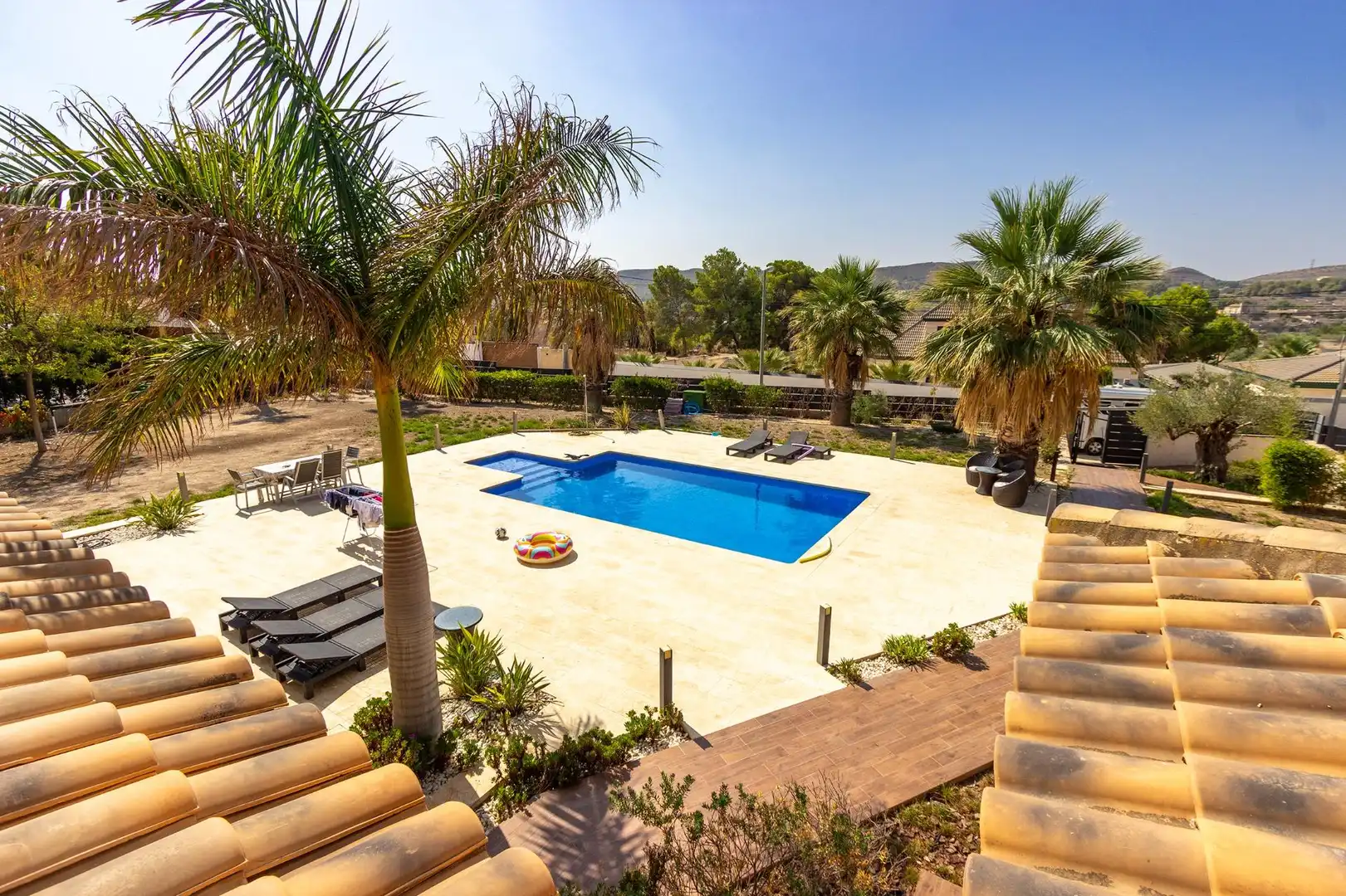 Piscina de Casa o chalet en venta en Alicante / Alacant con Calefacción, Jardín privado y Terraza