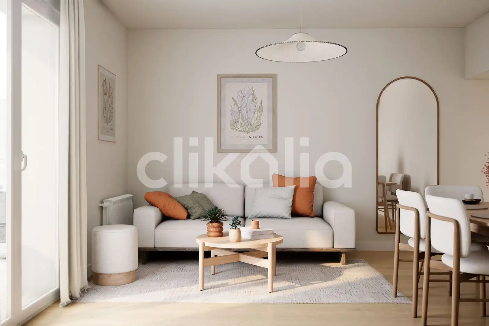 Sala de estar de Piso en venta en Fuenlabrada con Aire acondicionado, Calefacción y Terraza