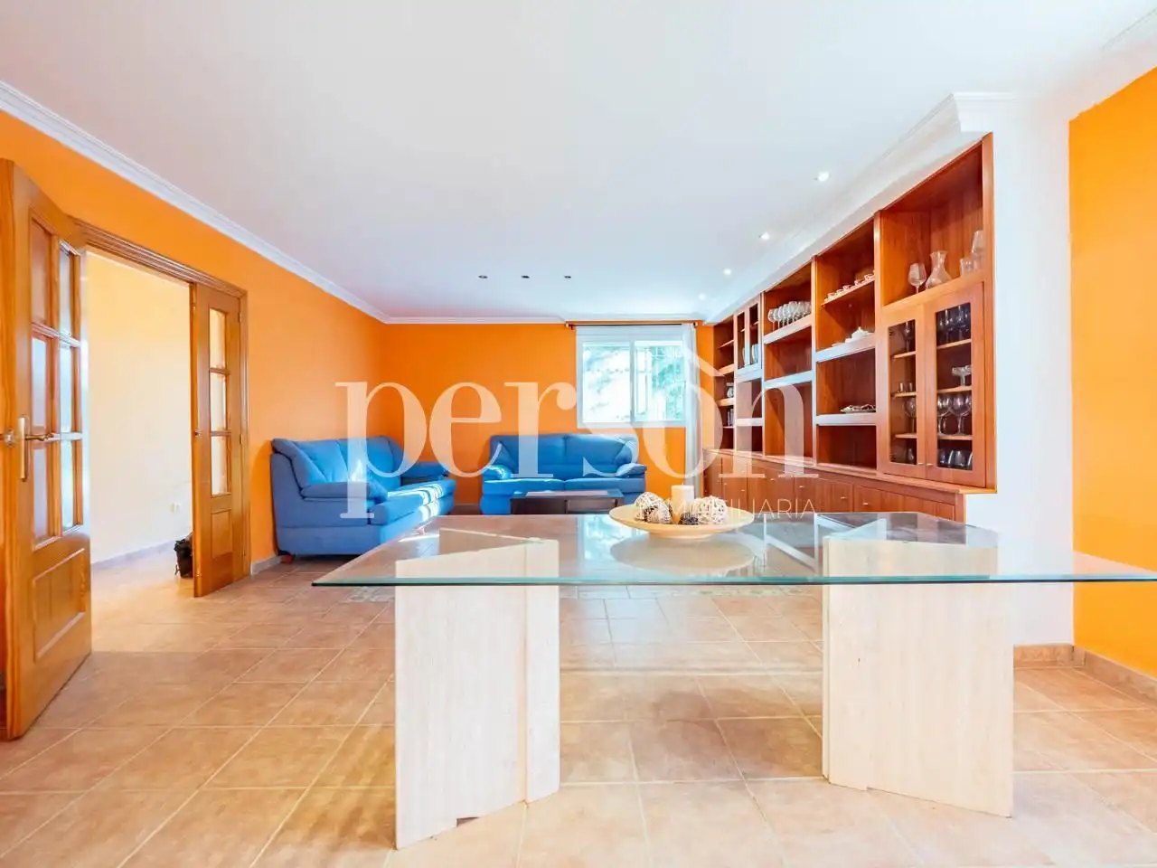 Sala de estar de Casa o chalet en venta en Chiva con Jardín privado, Terraza y Piscina