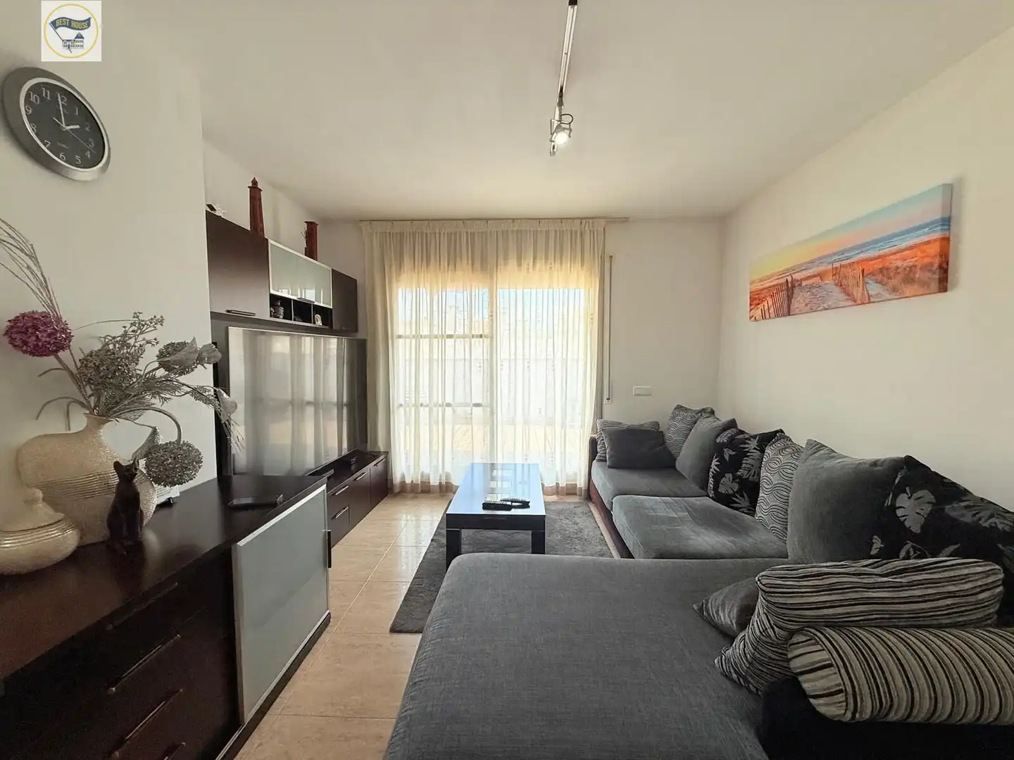 Living room of Attic for sale in La Ràpita  with Heating, Terrace and Balcony