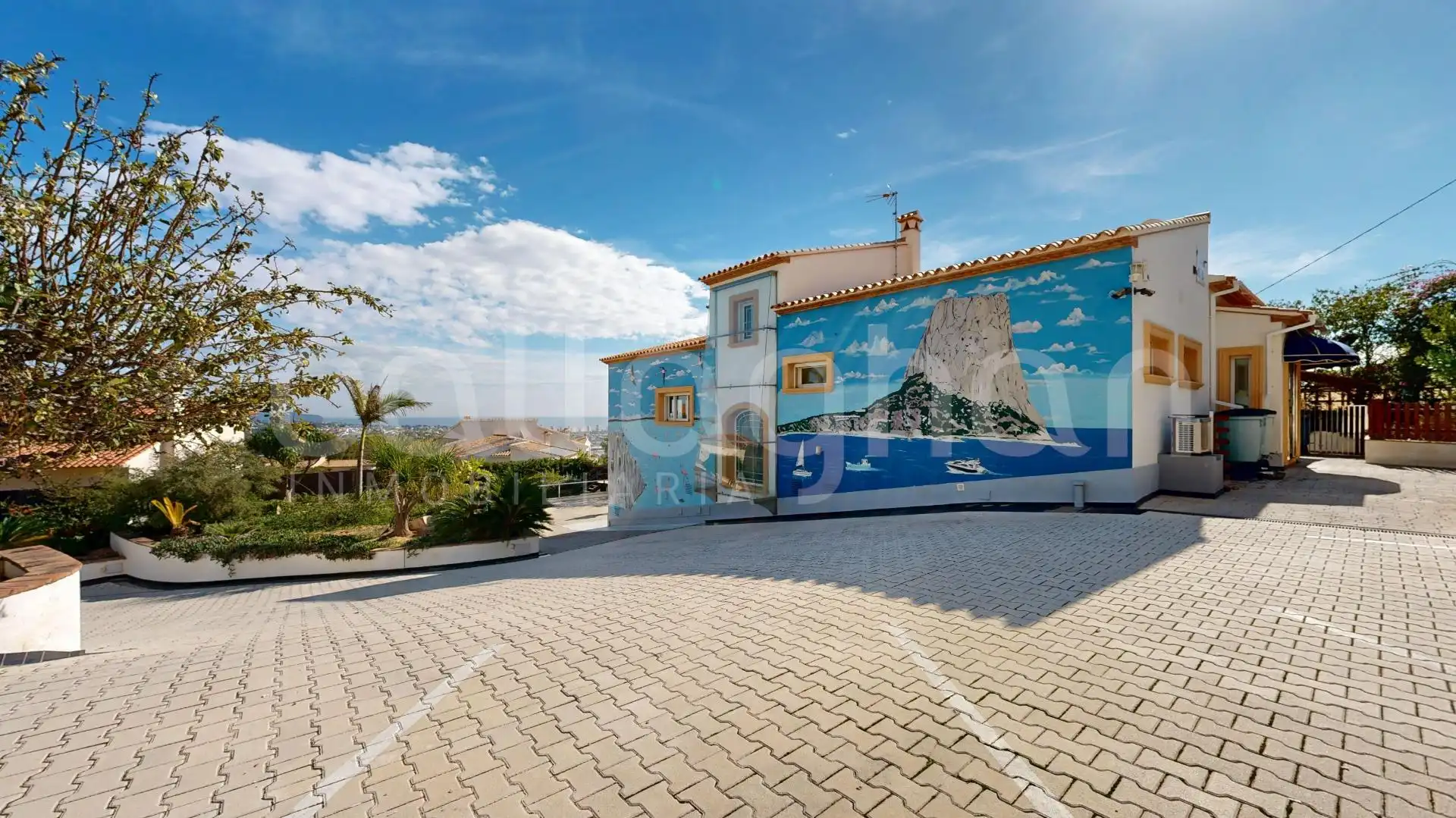 Vista exterior de Casa o chalet en venta en Calpe / Calp con Aire acondicionado, Calefacción y Terraza