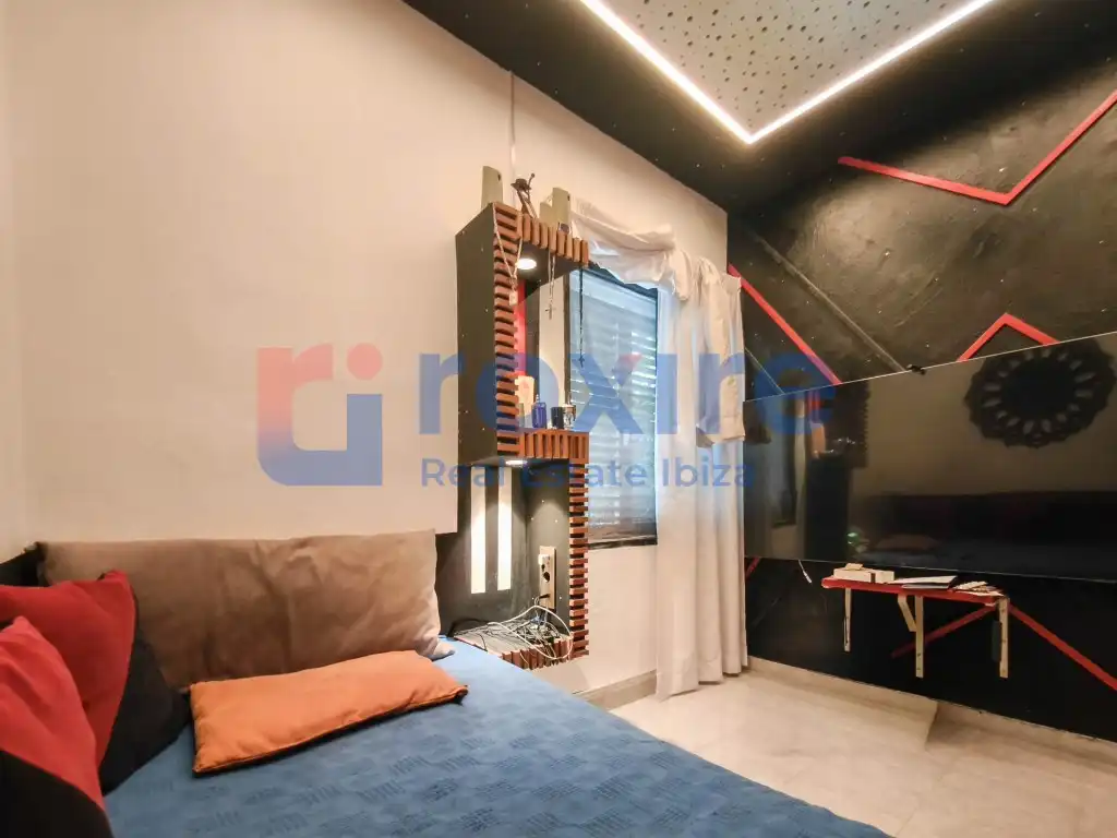 Dormitori de Casa o xalet en venda en Sant Josep de sa Talaia amb Aire condicionat, Jardí privat i Terrassa