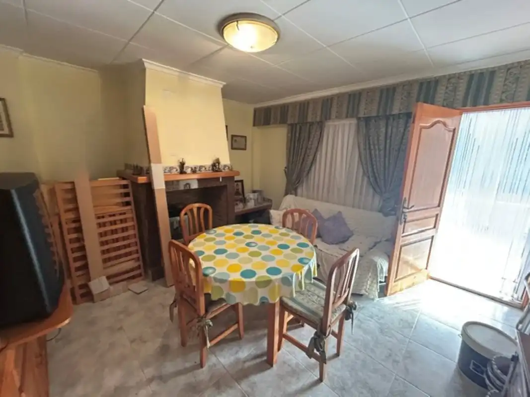 Menjador de Casa o xalet en venda en Palma de Gandia amb Aire condicionat, Terrassa i Piscina