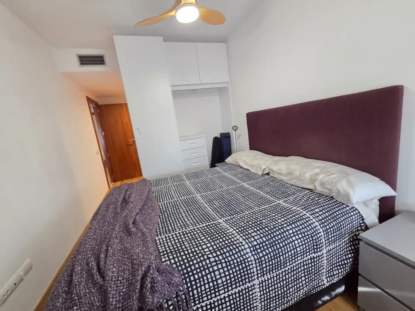 Schlafzimmer von Wohnung zum Verkauf in Vilafranca del Penedès mit Klimaanlage, Heizung und Parkett
