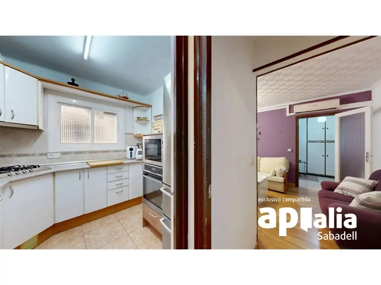 Cocina de Piso en venta en Cerdanyola del Vallès con Aire acondicionado, Calefacción y Parquet