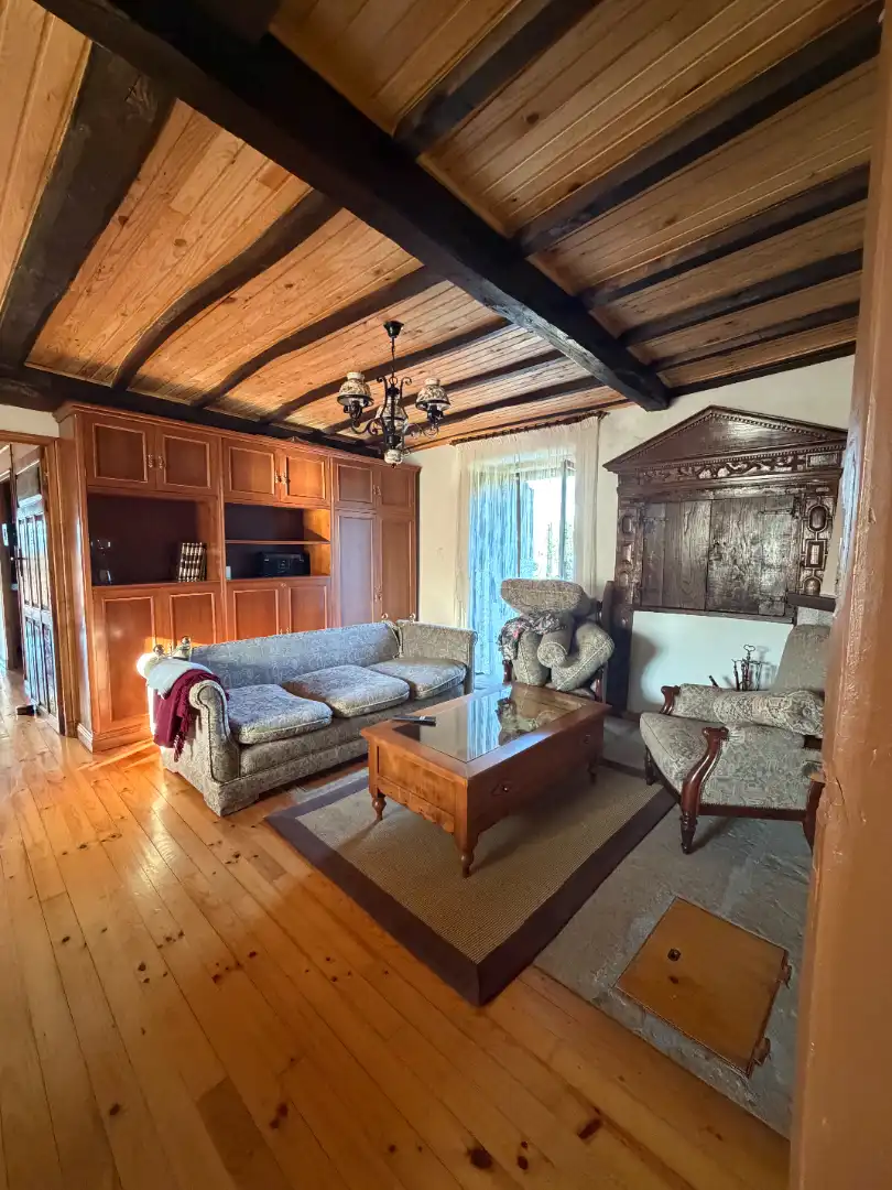 Living room of Houses for rent in Baños de Molgas  with Heating, Private garden and Terrace