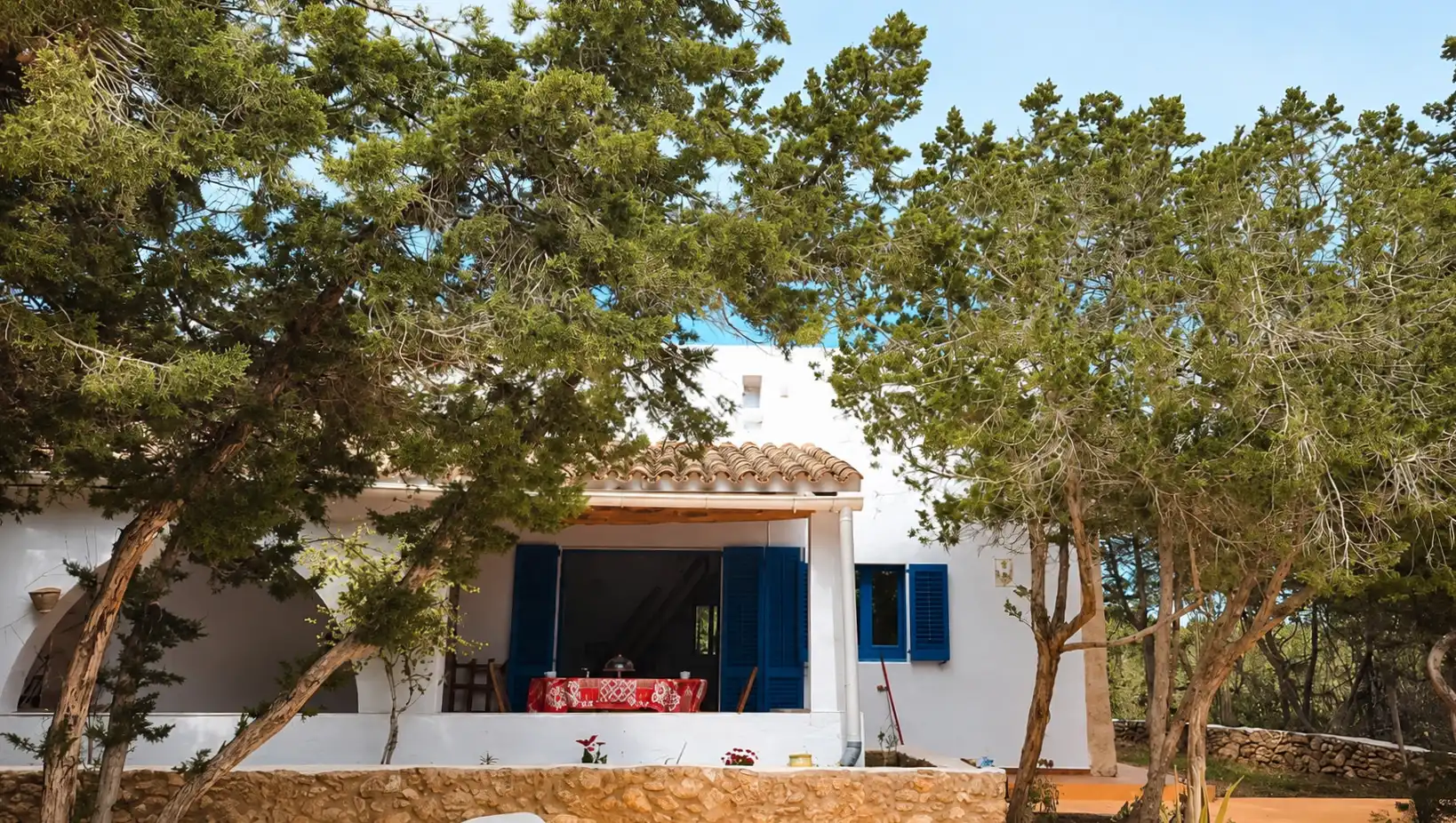 Vista exterior de Casa o xalet en venda en Formentera amb Piscina