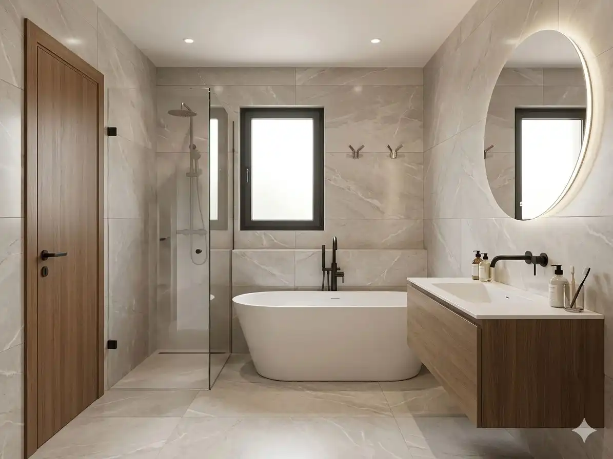Bathroom of Detached homes for sale in Cuevas Bajas  with Private garden