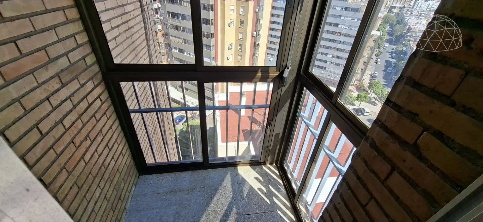 Balcony of Flat for sale in Sevilla  with Private garden and Balcony