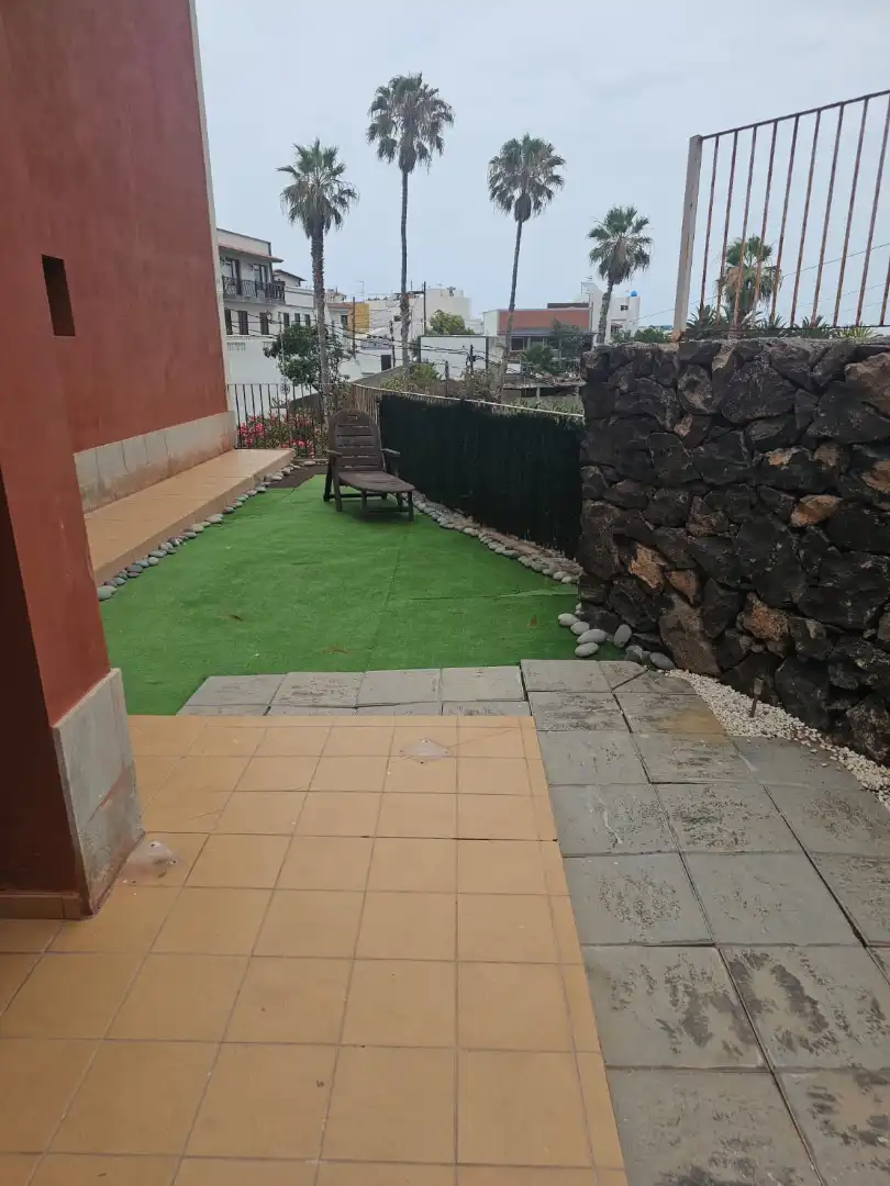Terraza de Piso de alquiler en San Juan de la Rambla con Jardín privado, Terraza y Horno
