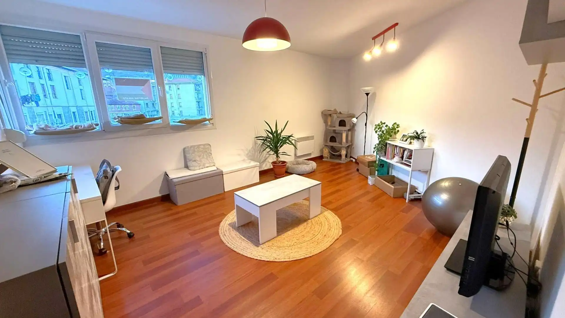 Sala de estar de Piso en venta en Zalla  con Amueblado