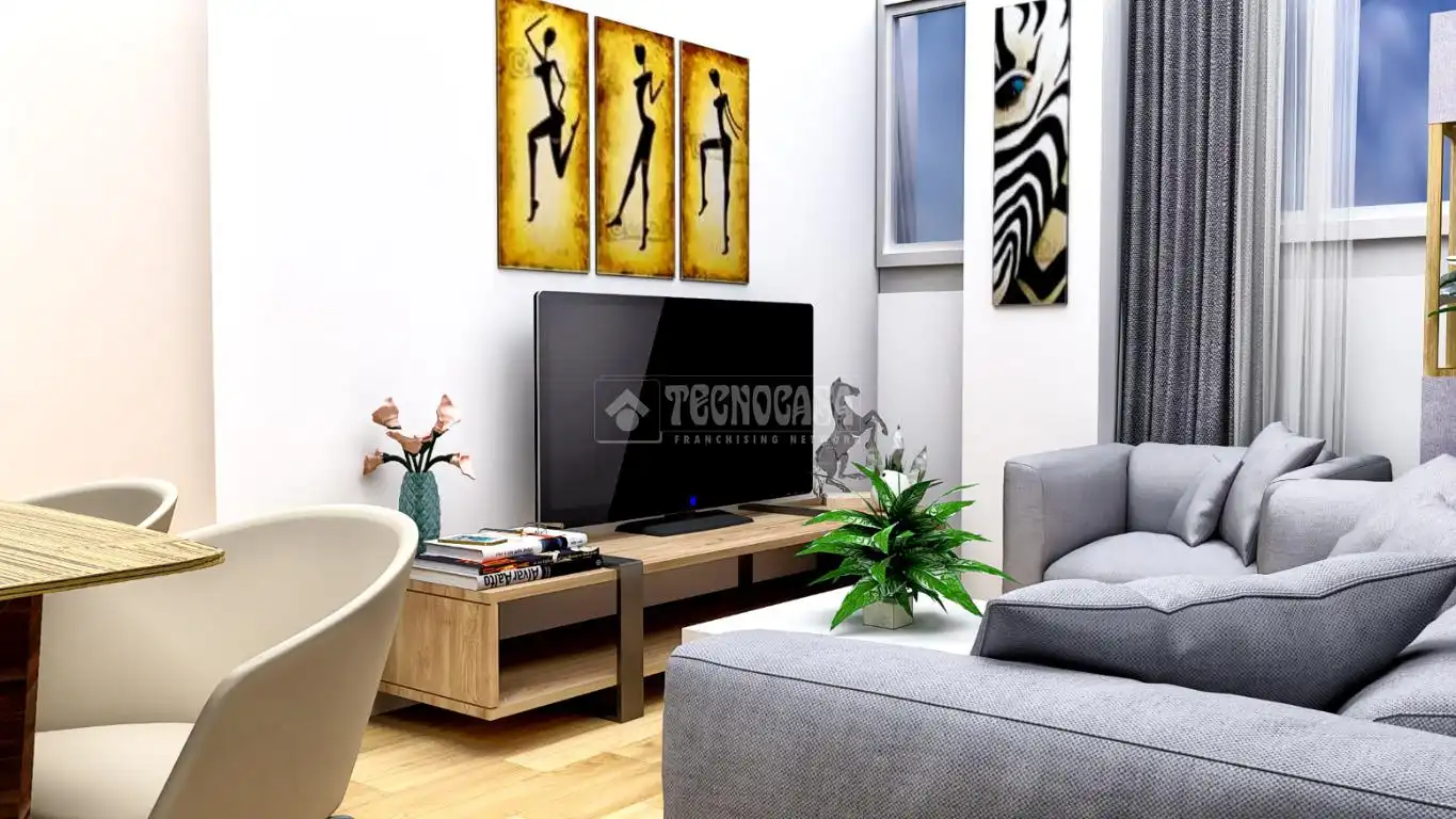 Sala de estar de Piso en venta en Segovia con Calefacción