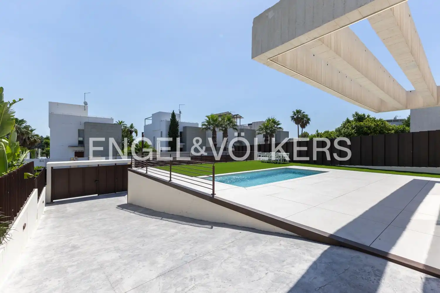 Terrassa de Casa o xalet en venda en Godella amb Aire condicionat, Calefacció i Jardí privat