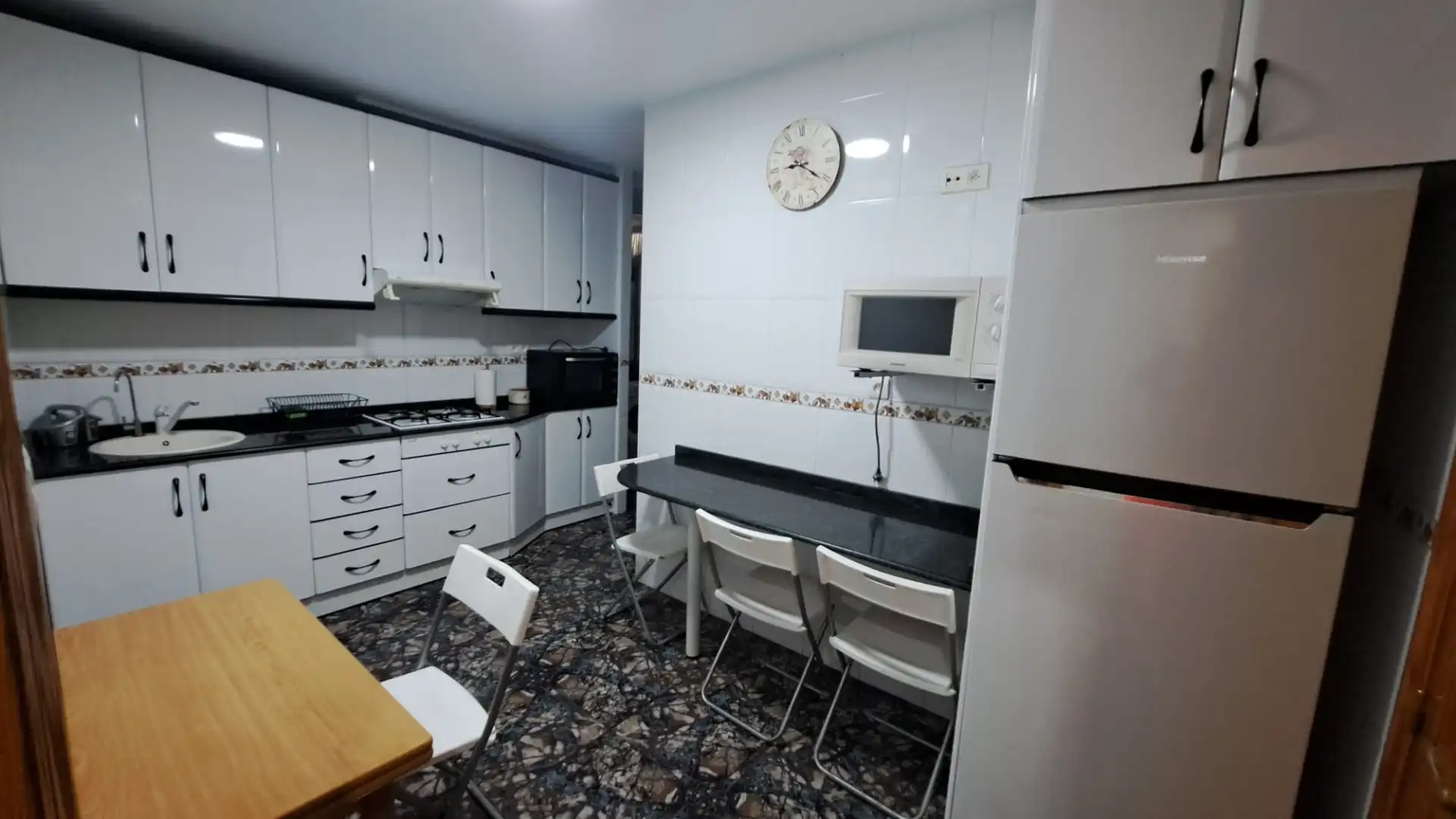 Küche von Wohnung zur Miete in Murcia mit Heizung, Abstellraum und Möbliert