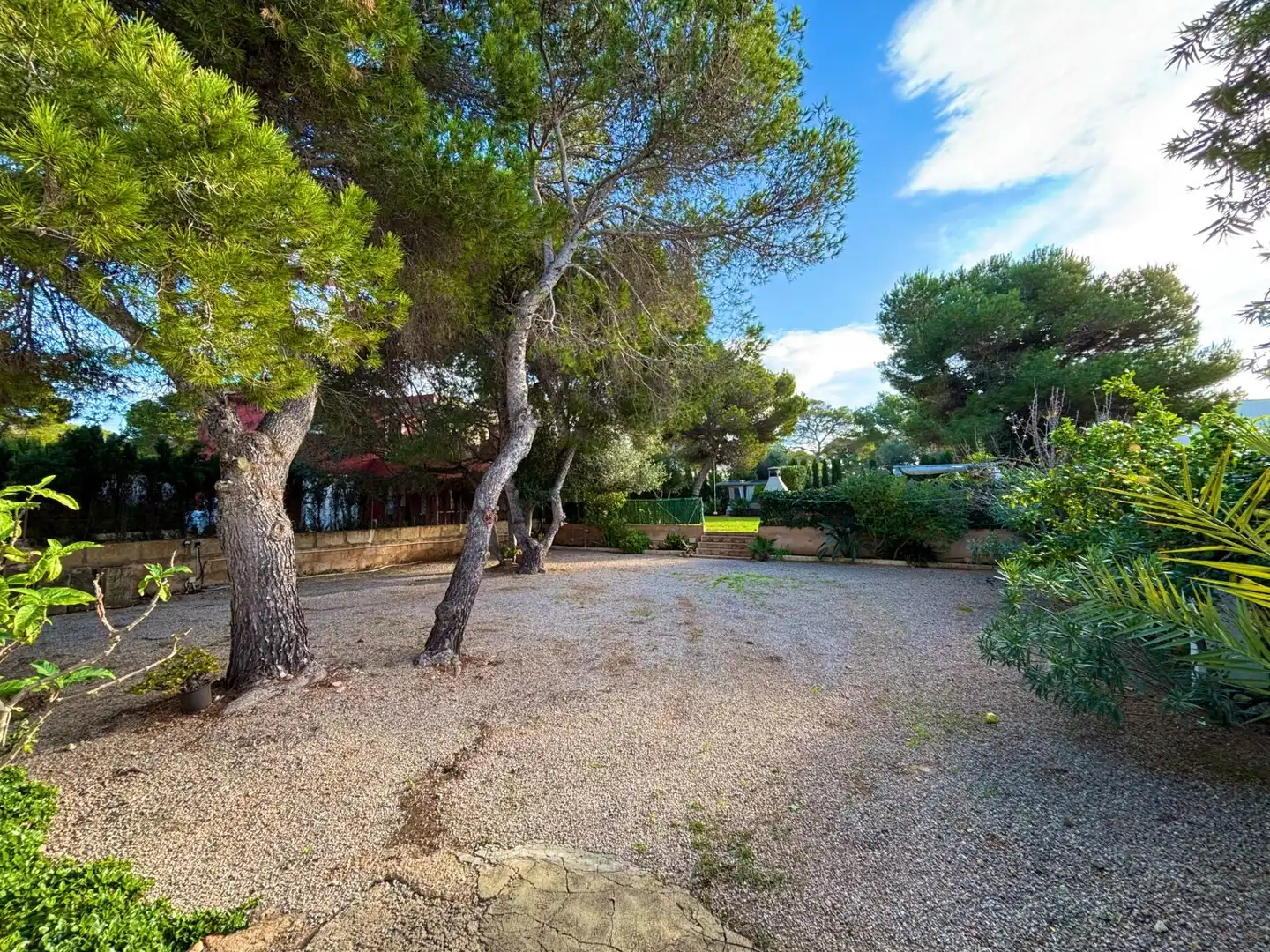 Garten von Einfamilien-Reihenhaus zum Verkauf in Llucmajor mit Heizung, Privatgarten und Terrasse