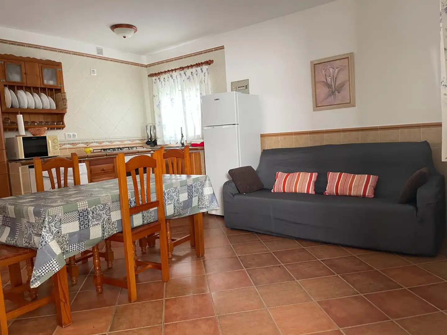 Sala d'estar de Finca rústica en venda en Tarifa amb Aire condicionat, Calefacció i Jardí privat