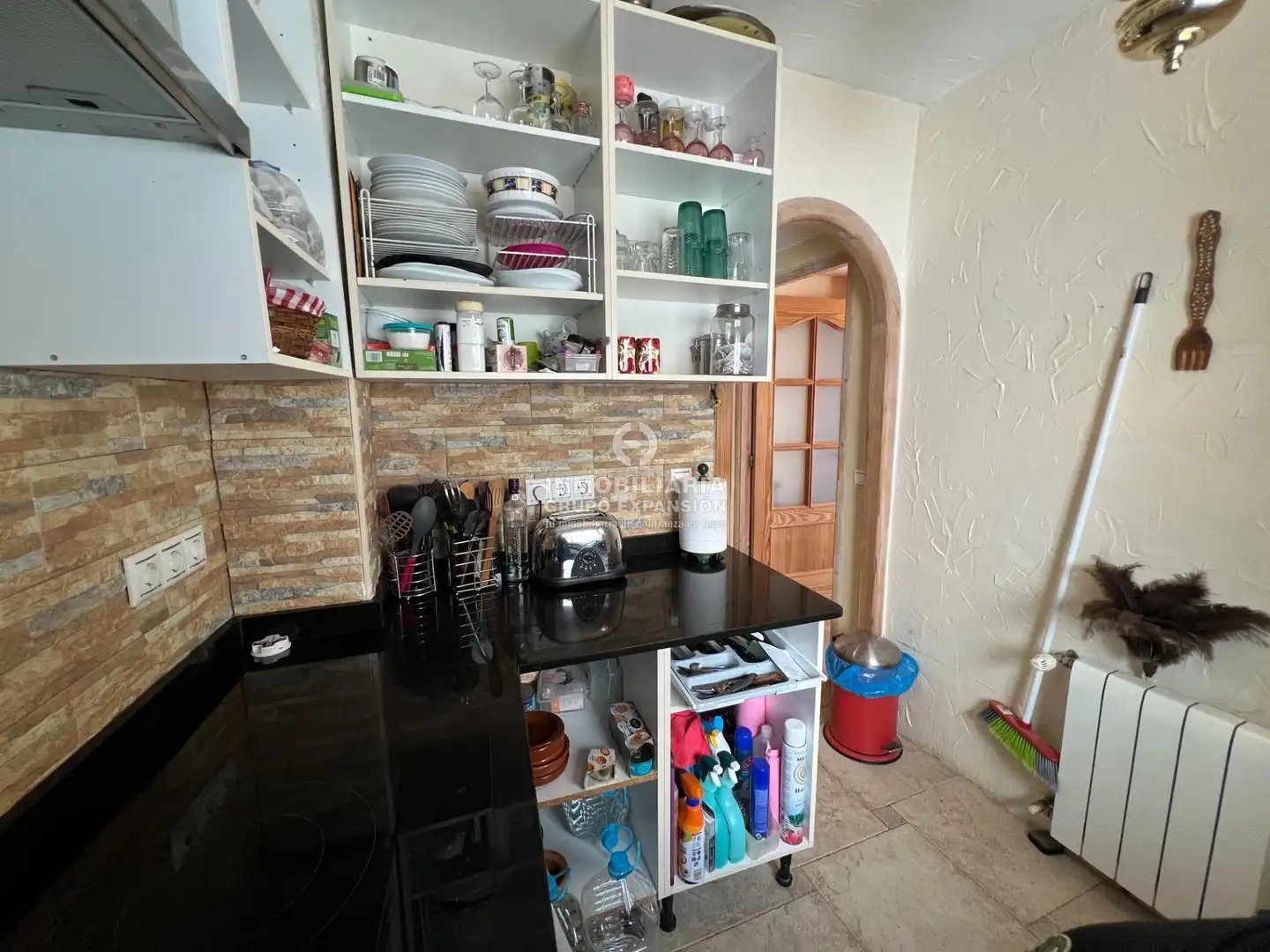 Kitchen of Flat for sale in Aspe  with Air Conditioner, Heating and Terrace