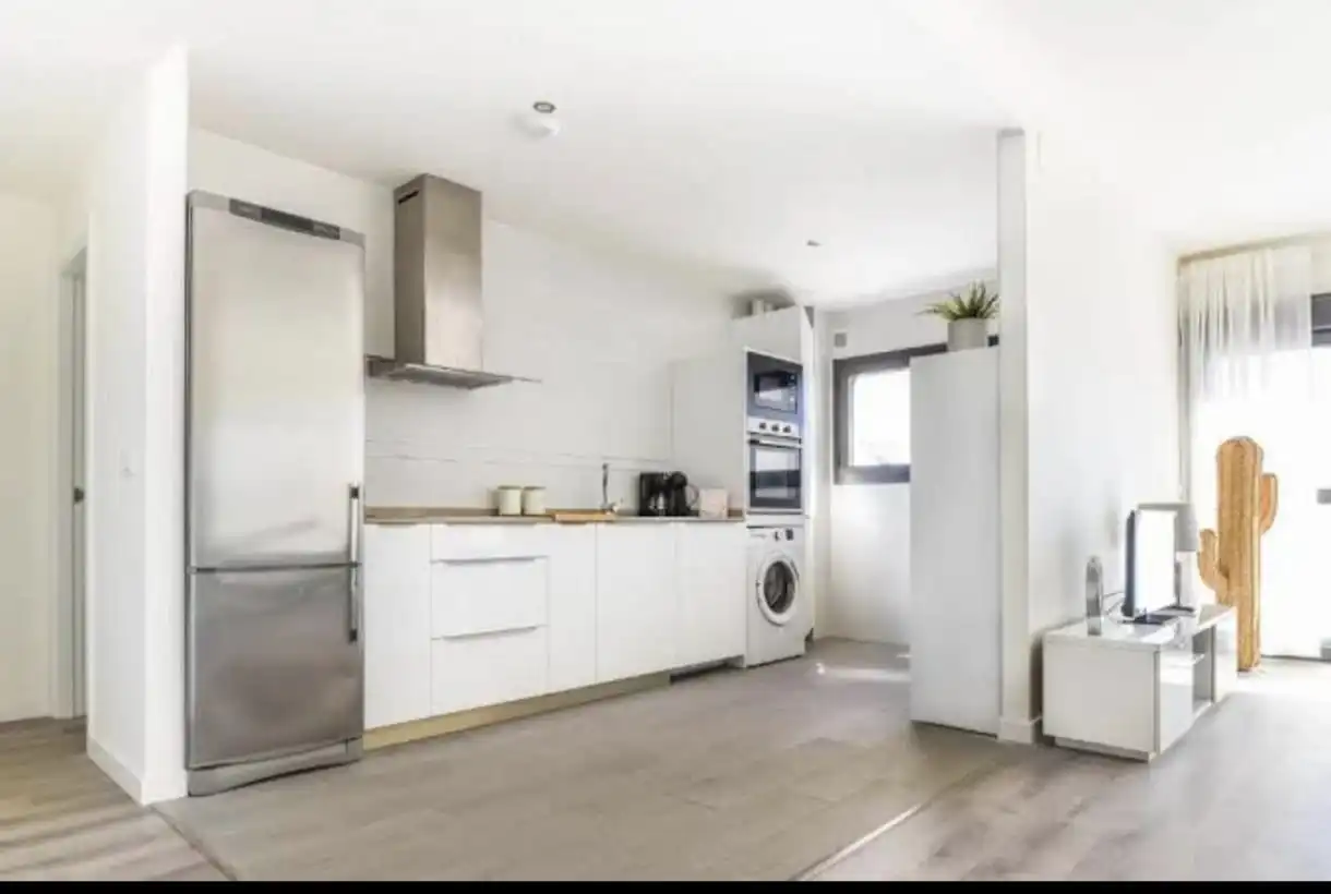 Küche von Wohnung zum Verkauf in Málaga mit Klimaanlage, Heizung und Möbliert