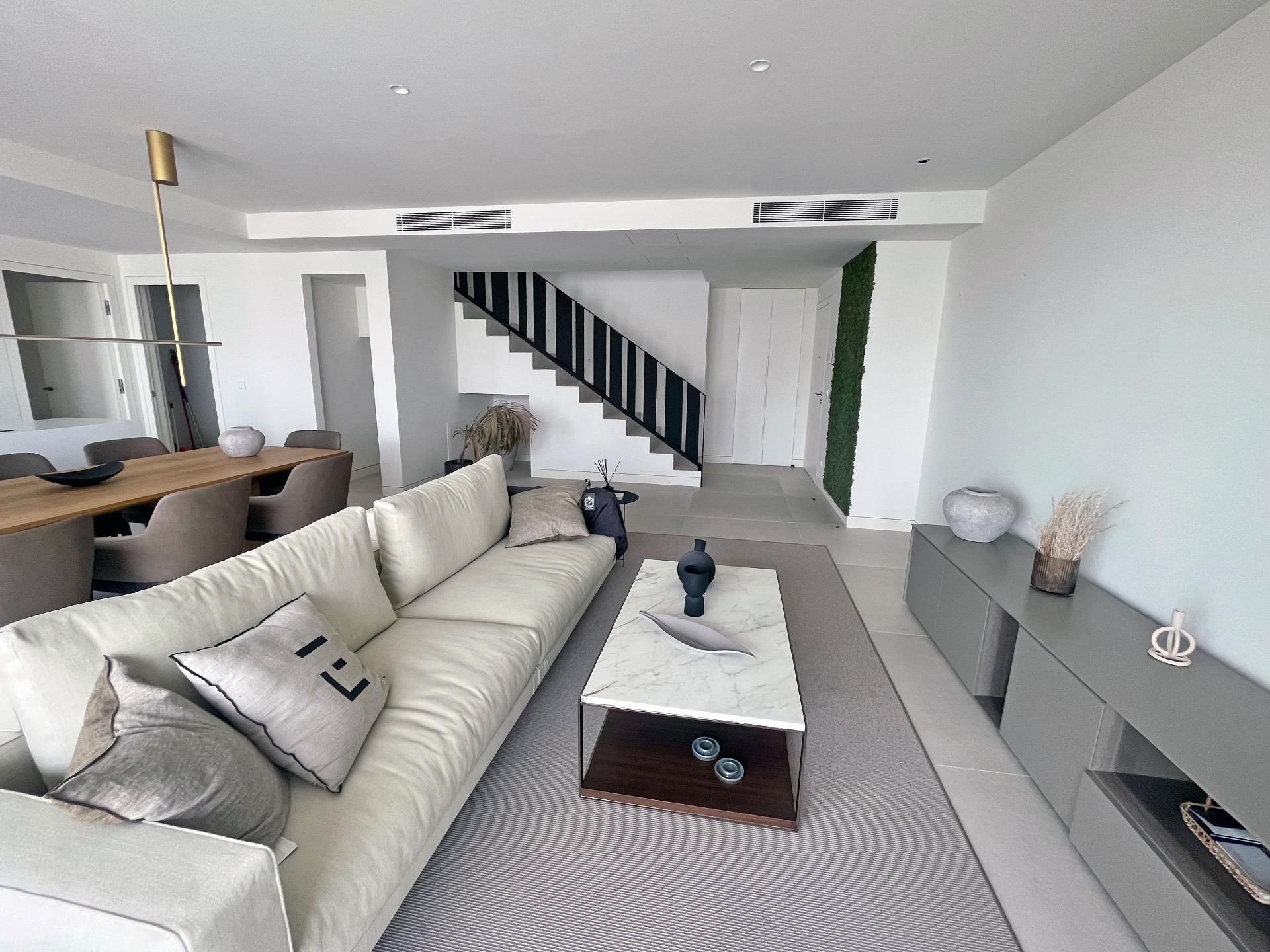 Living room of Attic for sale in  Palma de Mallorca  with Air Conditioner, Heating and Private garden