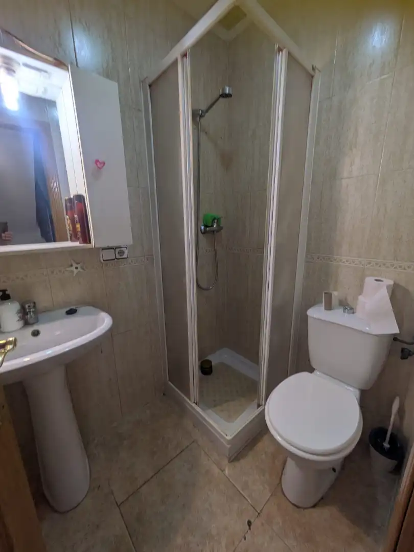 Bathroom of Houses for sale in Zarza de Tajo  with Private garden and Swimming Pool
