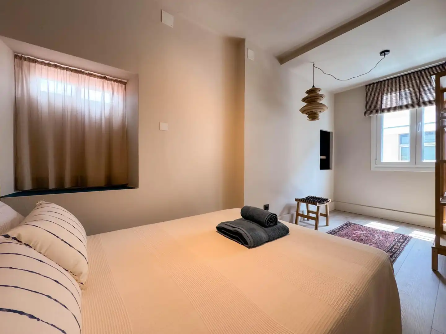 Bedroom of Apartments for sale in Pontedeume  with Heating, Parquet flooring and Furnished