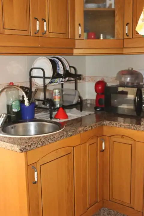 Küche von Wohnung zum Verkauf in Alicante / Alacant mit Möbliert und Balkon