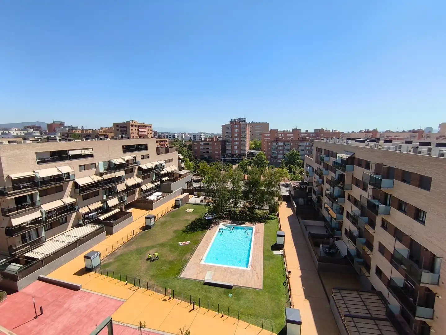 Vista exterior de Pis en venda en Sabadell amb Aire condicionat, Calefacció i Parquet