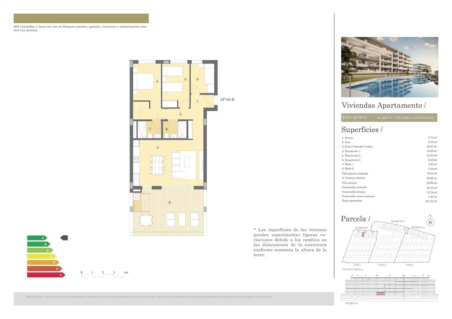 Rez-de-chaussée avec piscine à vendre à Bonalba - Cotoveta, imagen 3