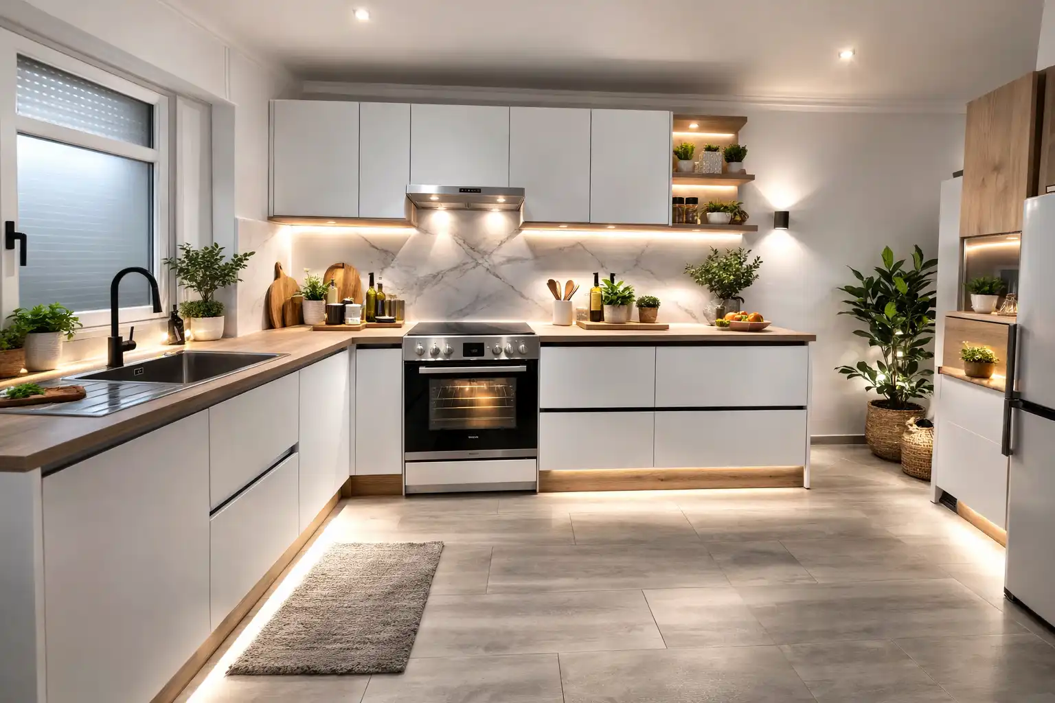 Cocina de Casa o chalet en venta en Boiro con Amueblado