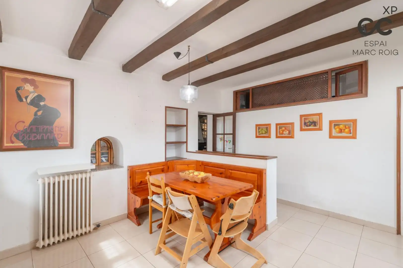 Comedor de Finca rústica en venta en Siurana con Calefacción, Jardín privado y Terraza