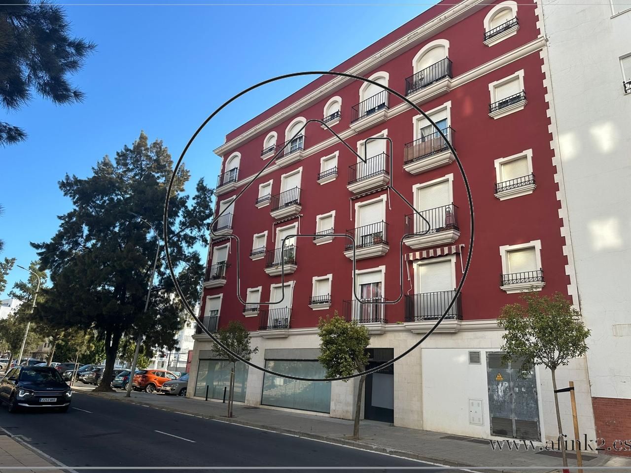 Exterior view of Flat for sale in  Huelva Capital  with Balcony