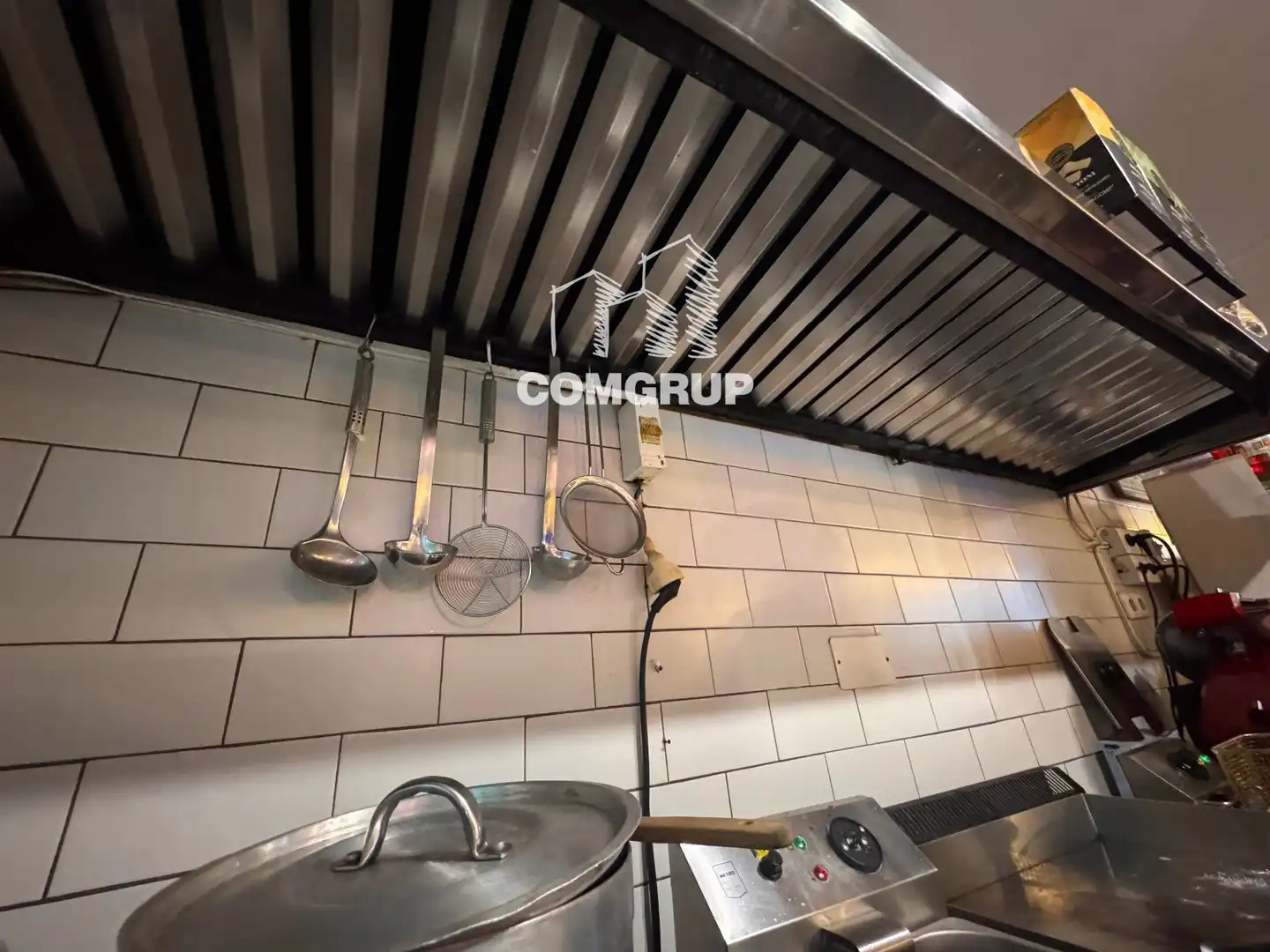 Cocina de Local en traspaso en Barcelona con Aire acondicionado